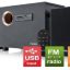 2.1 desktop zvucnik sa daljinskim upravljacemMali klasicni 2.1 multimedijalni zvucnik sa daljinskim upravljacem za prakticnu upotrebu. Mali drveni zvucnici proizvode kristalno cist zvuk. Omogucava vam da uzivate u muzickoj reprodukciji punog opsega. Izgrađen bas refleks tunel na prednjoj ploci