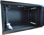 Model: WS1-6406 wall mount cabinet
Dimenzije: sirina 600 x dubina 450mm
6U jednodelno
Prednja vrata od kaljenog stakla sa bravom JC01
Kuciste sadrzi: 4 Šine