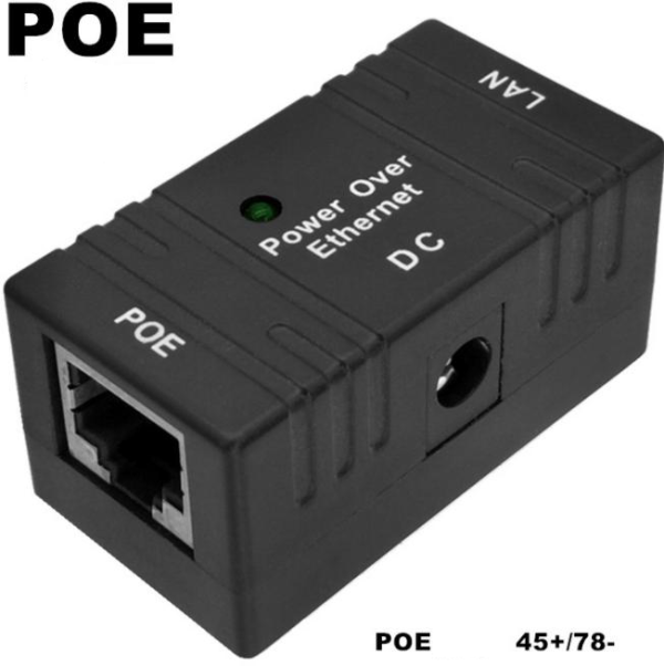 100Mbp Passieve Poe Power Over Ethernet RJ-45 Injector Splitter