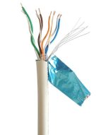 cat.5e Foil shielded twisted pair (FTP) LAN cableMaterijal: AWG24 Bakar CuDužina kabla: 305m (1000ft) Boja: siva Prodaje se na kotur Draka Mrežni (LAN) Kabl upc fpc ##