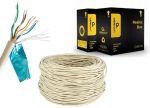 cat.5e Foil shielded twisted pair (FTP) LAN cableMaterijal: AWG24 Bakar CuDužina kabla: 305m (1000ft) Boja: siva Prodaje se na kotur Draka Mrežni (LAN) Kabl upc fpc ##