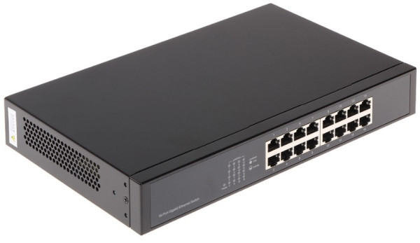 16x 10/100/1000 Base-TSwitching Capacity 32GPacket Forwarding Rate 23.8MppsDimenzije 294mm x 178mm x 44mmMasa 1.36kg.