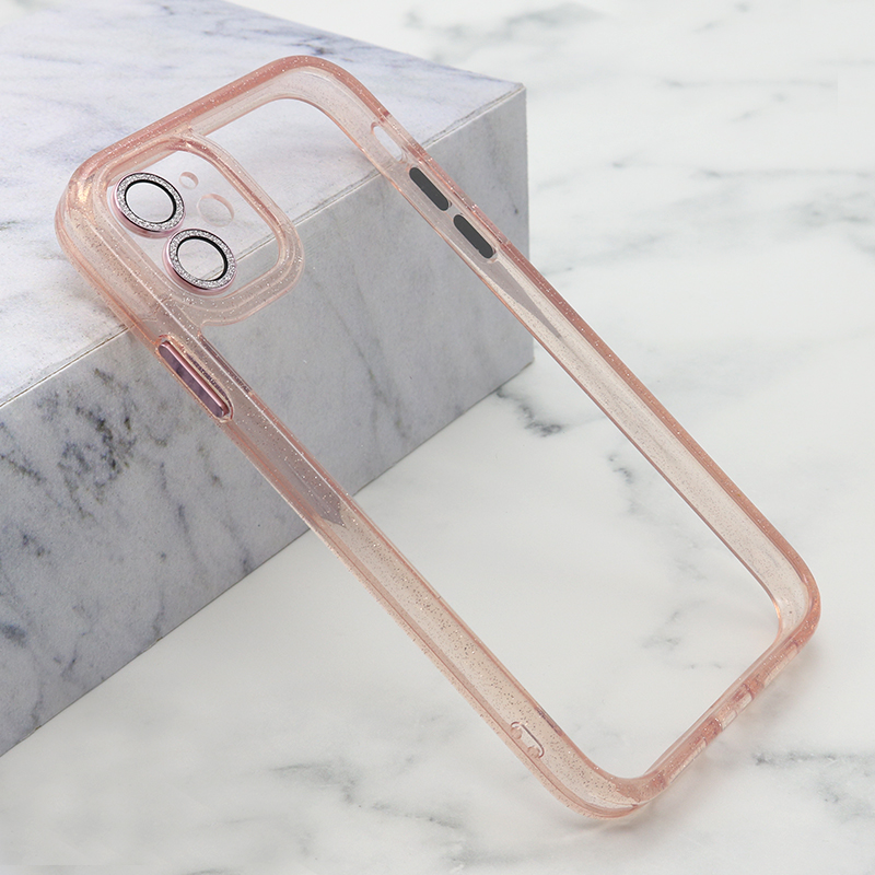 Futrola DIAMOND LENS za iPhone 11 (6.1) roze