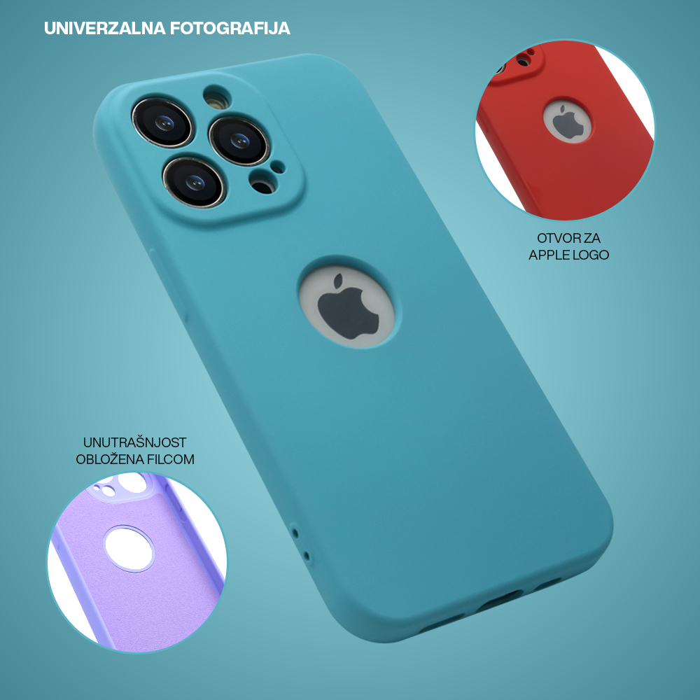 Futrola COLOR VISION za iPhone 13 Pro (6.1) tamno plava