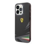 Futrola FERRARI Print za Iphone 14 Pro Max crna Full ORG (FEHCP14XYITK)