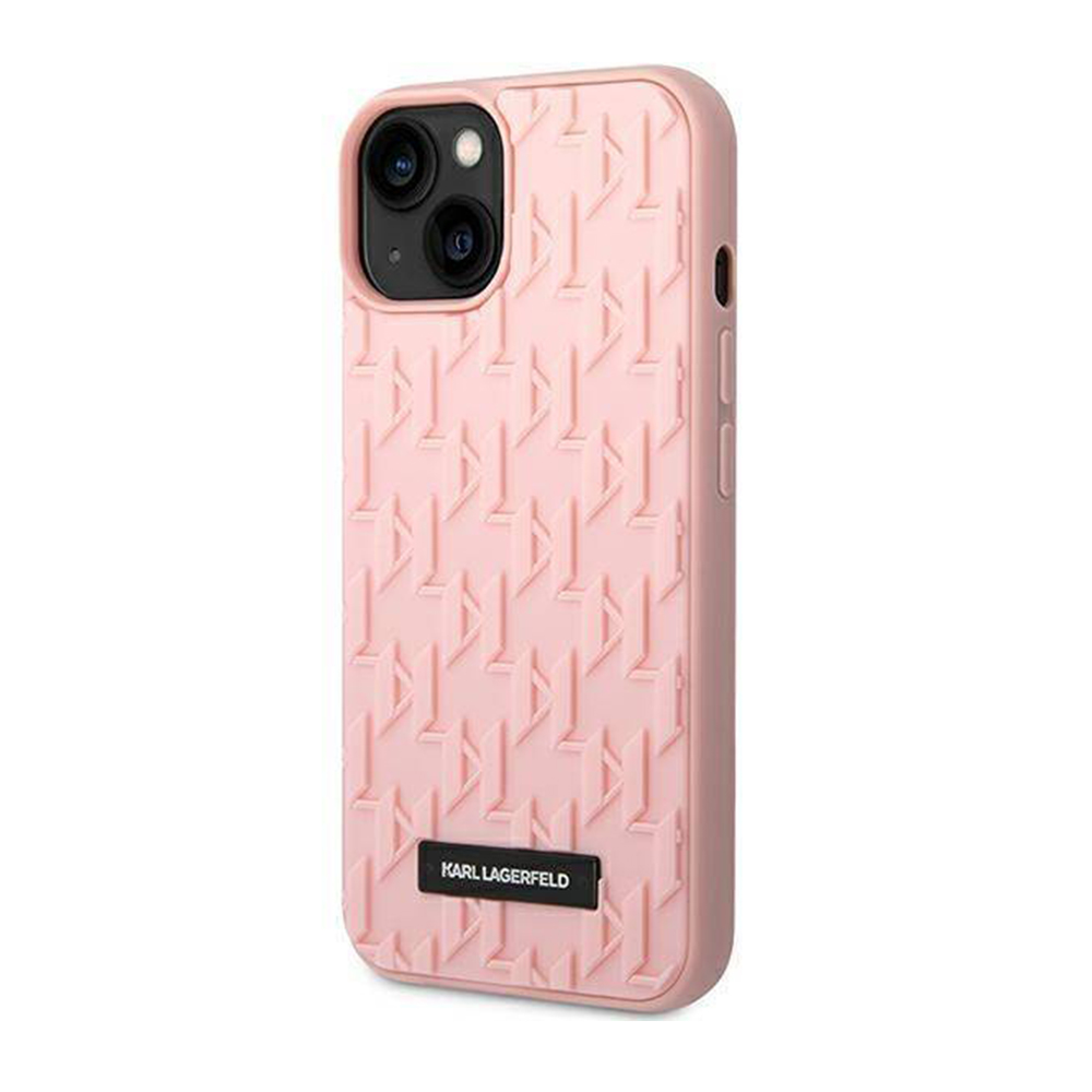 Futrola Karl Lagerfeld 3D Monogram Hard za Iphone 14 pink Full ORG (KLHCP14SRUPKLPP)