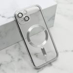 Futrola CAMERA PROTECT MagSafe za iPhone 13 (6.1) srebrna