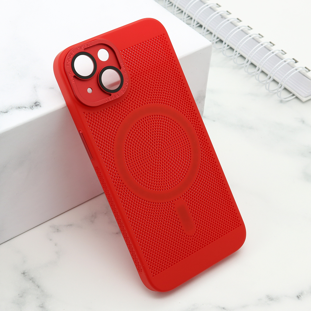 Futrola BREATH MagSafe za iPhone 13 (6.1) crvena