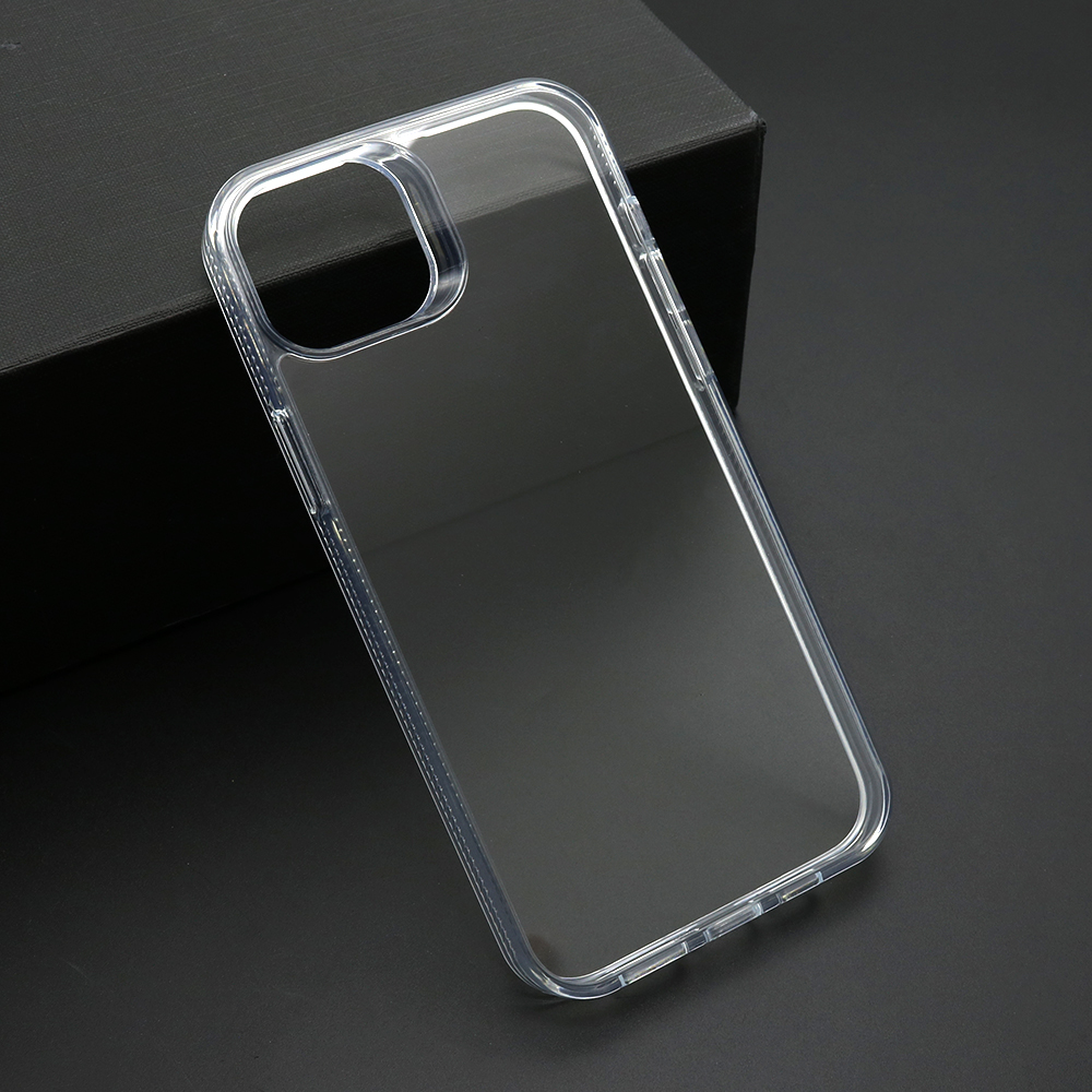 Futrola COLOR FRAME za iPhone 15 Plus (6.7) srebrna