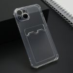 Futrola TRANSPARENT CARD POCKET za iPhone 15 Plus (6.7) providna