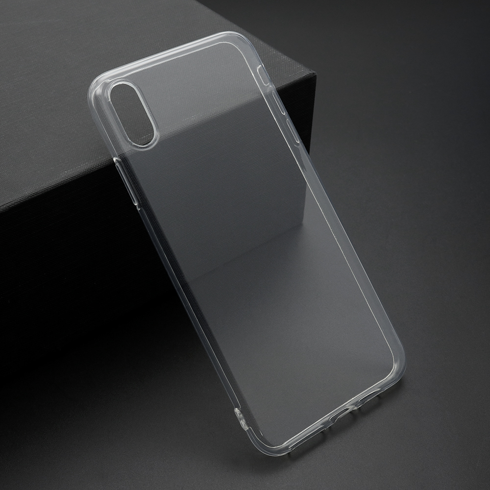 Futrola ULTRA TANKI PROTECT silikon za iPhone XS Max providna (bela)