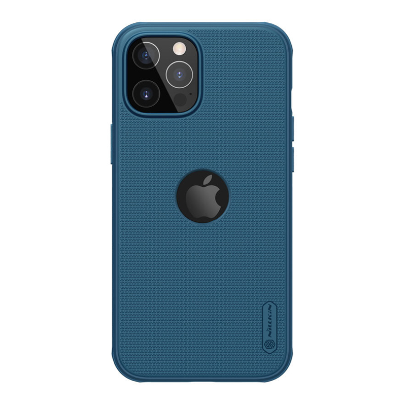 Futrola NILLKIN Super Frost Pro za iPhone 12/12 Pro (6.1) plava (with logo cutout)