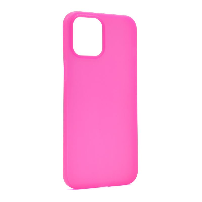 Futrola ULTRA TANKI KOLOR za iPhone 12 Pro Max (6.7) pink