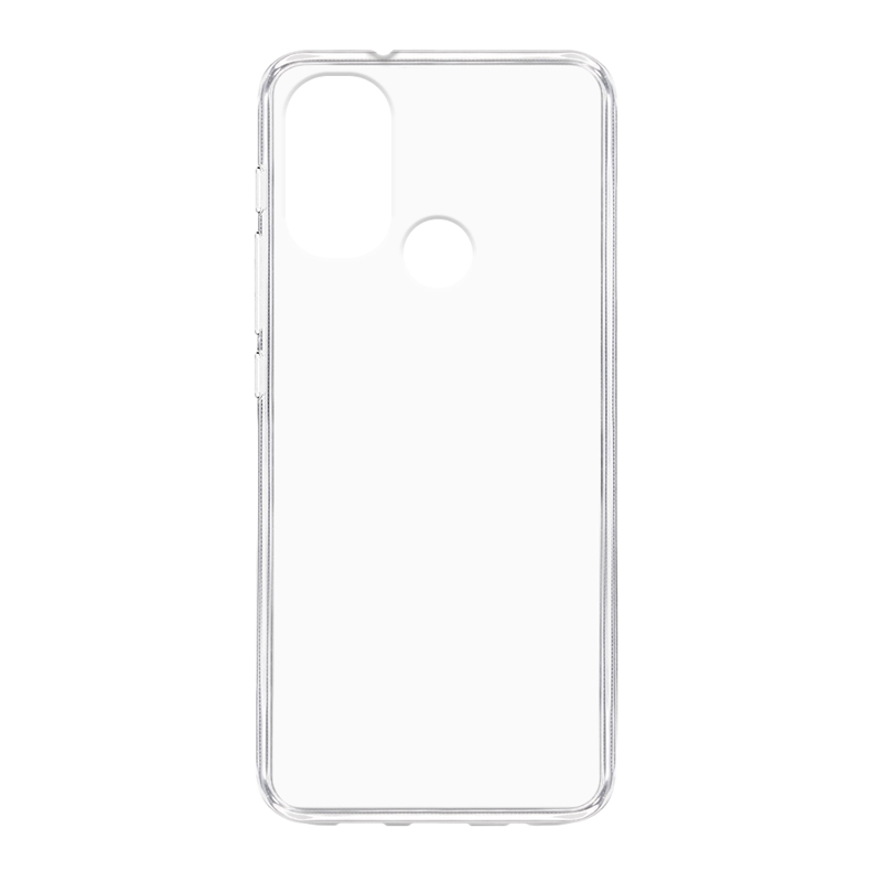 Futrola ULTRA TANKI PROTECT silikon za Motorola Moto E20 providna (bela)