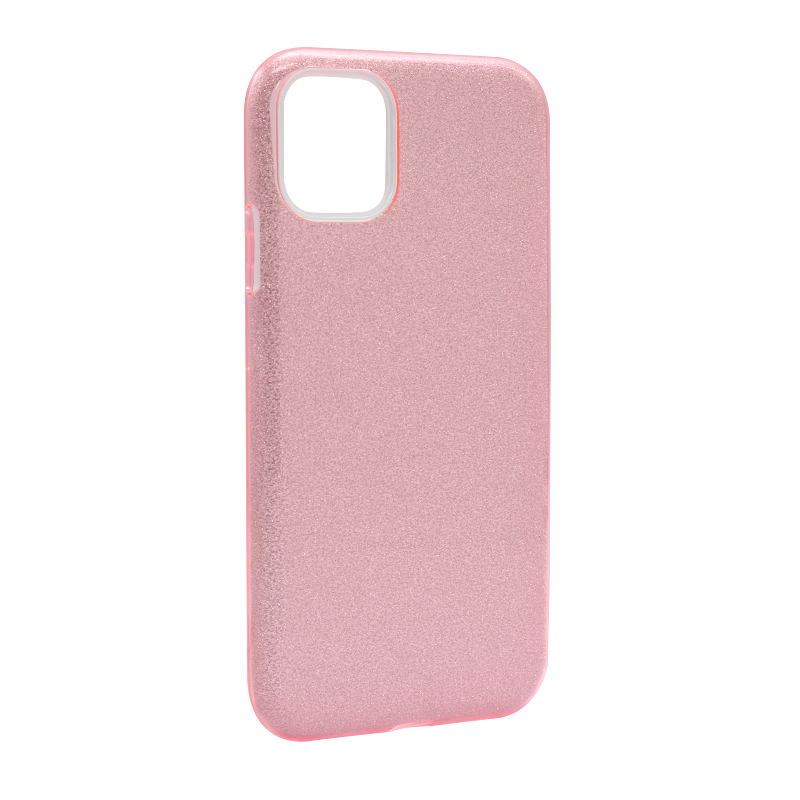 Futrola silikon GLITTER SHOW YOURSELF za iPhone 11 (6.1) roze
