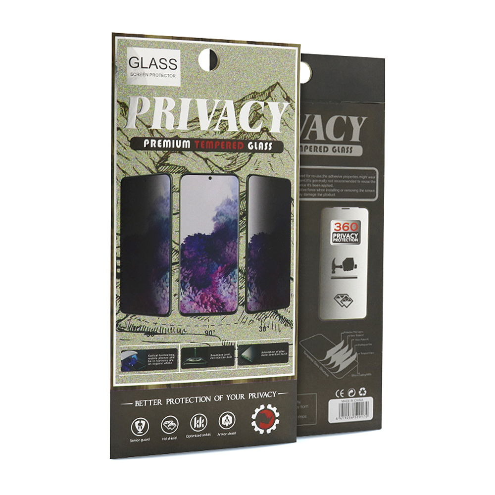 Folija za zastitu ekrana GLASS PRIVACY 2.5D full glue za Samsung A346B Galaxy A34 5G crna