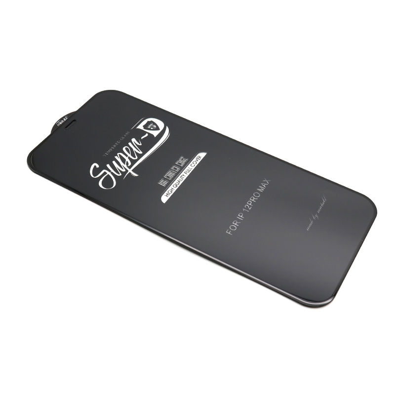 Folija za zastitu ekrana GLASS 11D za Iphone 12 Pro Max (6.7) SUPER D crna