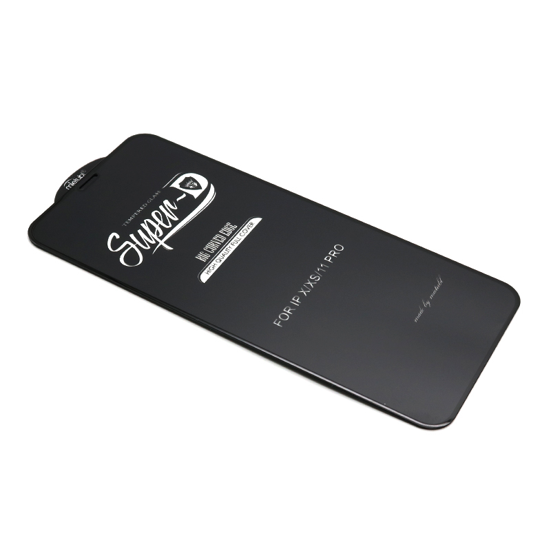 Folija za zastitu ekrana GLASS 11D za Iphone X/XS/11 Pro SUPER D crna