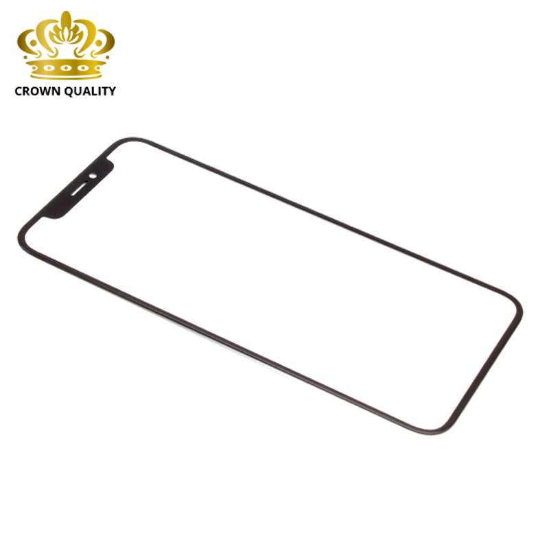 Staklo touch screen-a za Iphone XS + OCA stiker (Crown Quality) black