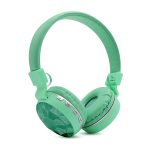 Slusalice Bluetooth A5 Shiny Fashion Style tirkizne
