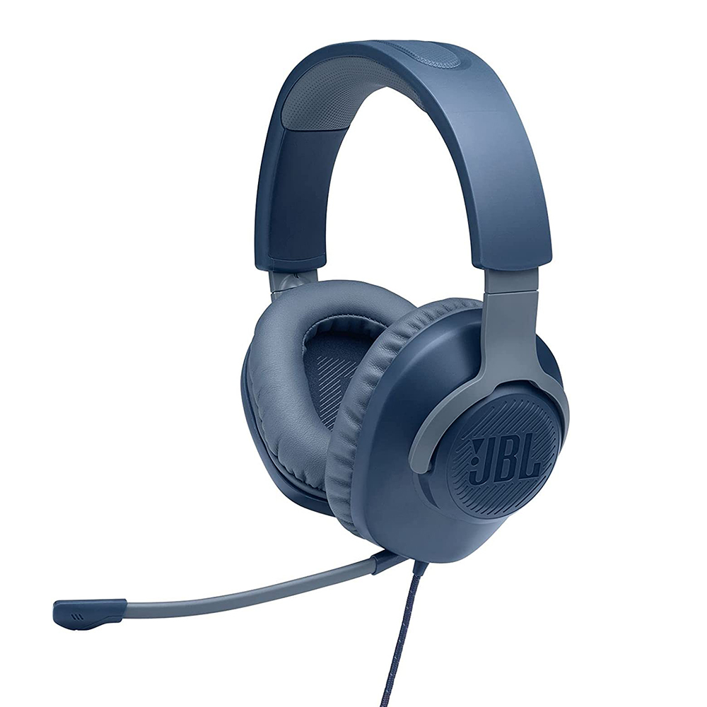 Slusalice JBL Quantum 100 Wired Over-Ear Gaming plave Full ORG (QUANTUM100-BL)
