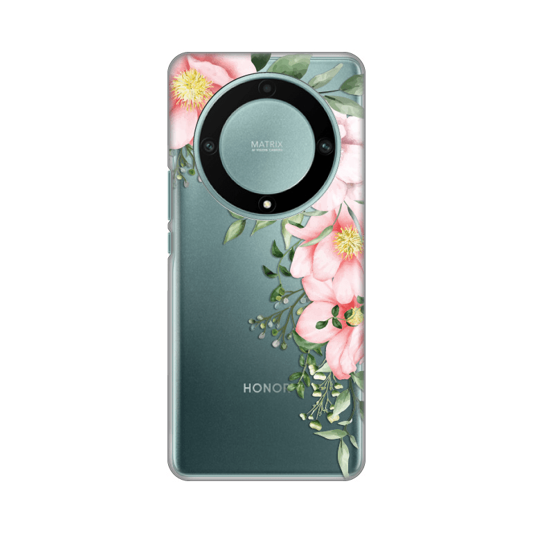 Torbica Silikonska Print Skin za Honor Magic 5 Lite Gentle Rose Pattern