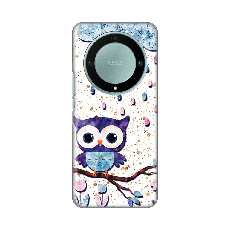 Torbica Silikonska Print Skin za Honor Magic 5 Lite Owl