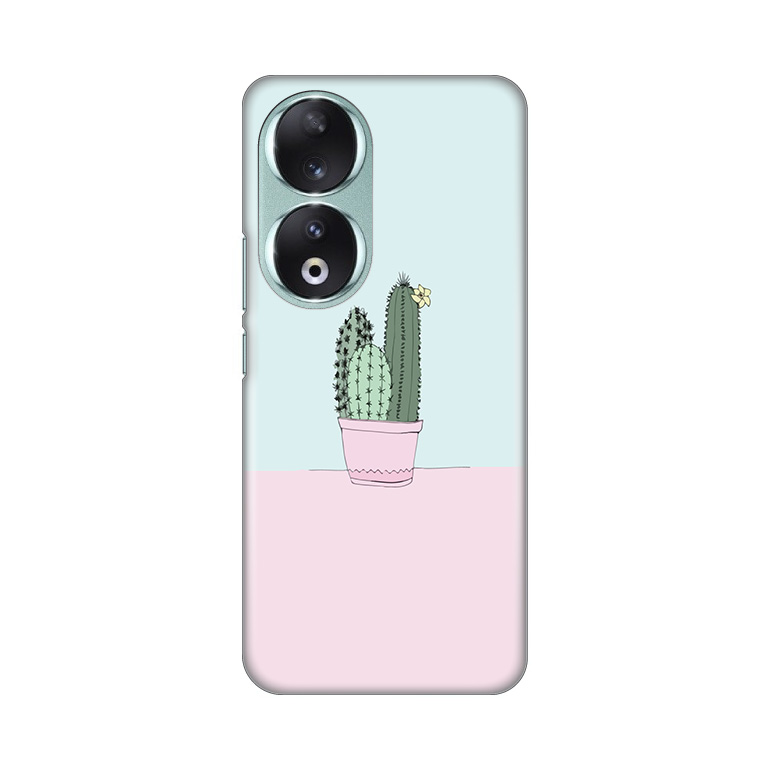 Torbica Silikonska Print za Honor 90 Cactus