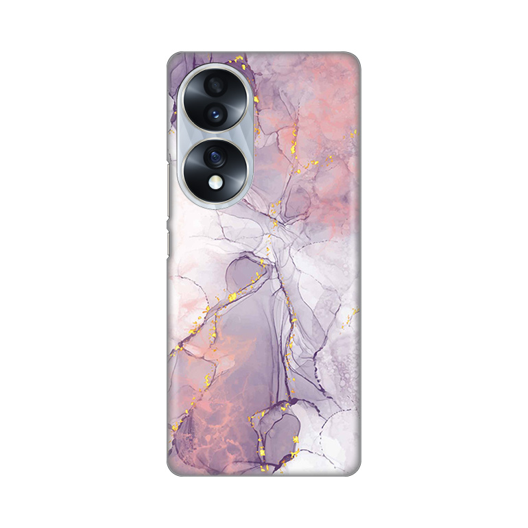 Torbica Silikonska Print za Huawei Honor 70  Pink Marble