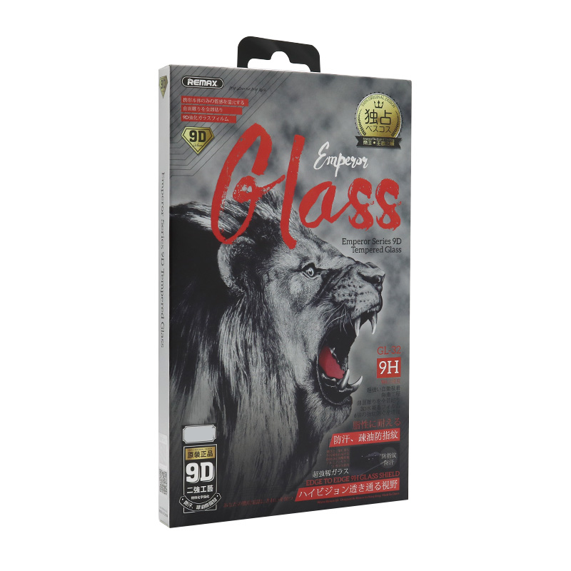 Folija za zastitu ekrana GLASS REMAX Emperor 9D GL-32 za iPhone 15 (6.1) crna