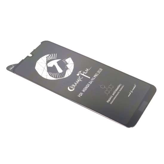 Folija za zastitu ekrana CERAMIC (PMMA) za Huawei Honor 8A/Y6 2019/Y6 Pro 2019/Y6s 2019 crna