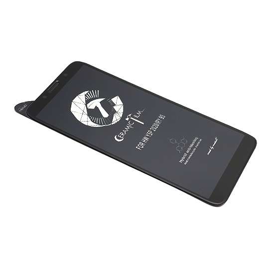 Folija za zastitu ekrana CERAMIC (PMMA) za Huawei Y5p/Honor 9S crna