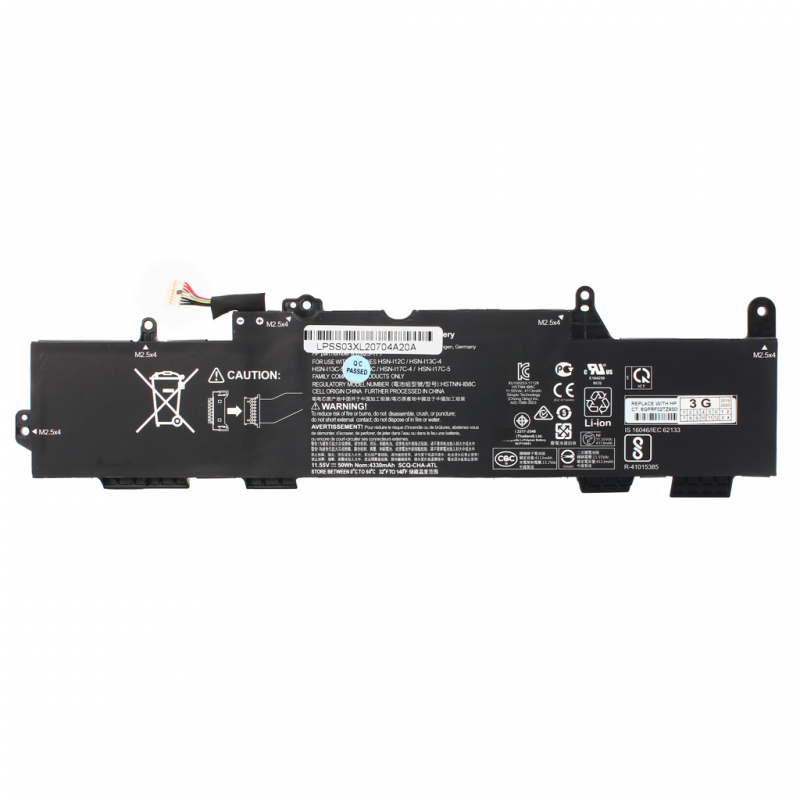 Baterija za laptop HP 840 G5 11.44V SS03XL 50Wh