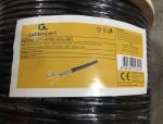 SOLID 23AWG/ 0.57MM CCA305M PVC(LIGHT GREY)+PE(BLACK) WOOD DRUMUPC-6170E-SOL-OUT CAT6 UTP LAN CABLE PVC/PE (CCA) SOLID AWG23/0.57MMCABLEXPERT CE ISO/IEC 11801 001M