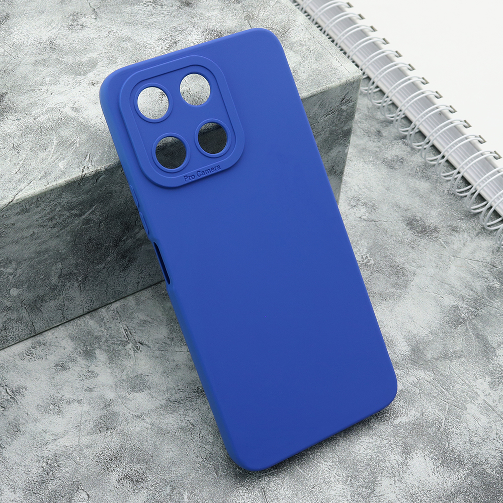 Futrola Silikon Pro Camera za Huawei Honor X6a tamno plava
