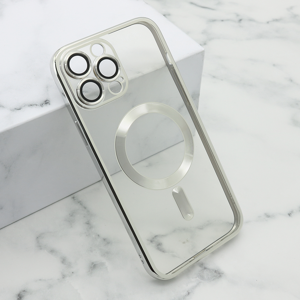 Futrola CAMERA PROTECT MagSafe za iPhone 13 Pro Max (6.7) srebrna