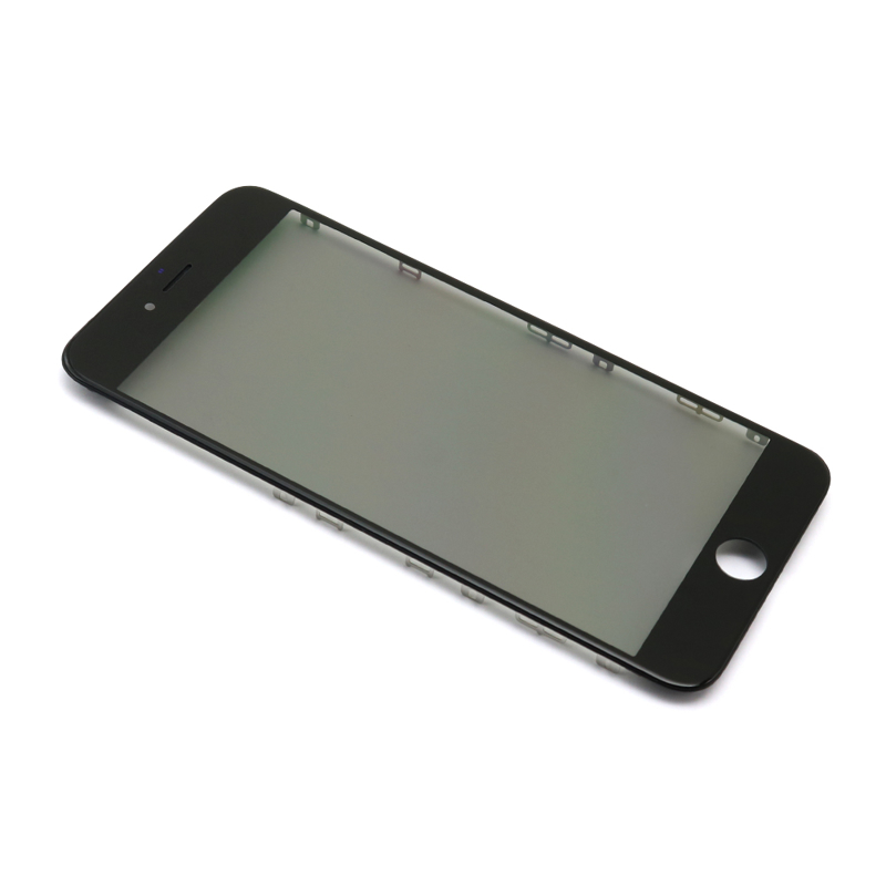 Staklo touch screen-a za Iphone 6S Plus + frame + OCA stiker + polaroid ORG (Crown Quality) black