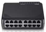 16 Port Fast Ethernet SwitchThe netis ST3116P Fast Ethernet Rackmount Switch provides 16 10/100Mbps Auto-Negotiation RJ45 ports .It is ideal for the small and medium office use. All ports support Auto MDI/MDIX function