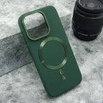 Futrola TRUE COLOR MAGSAFE za iPhone 15 Pro (6.1) zelena