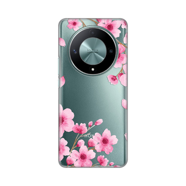 Torbica Silikonska Print Skin za Honor Magic 6 Lite Rose Flowers