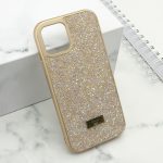 Futrola DIAMOND SELECTION za iPhone 12 (6.1) zlatna