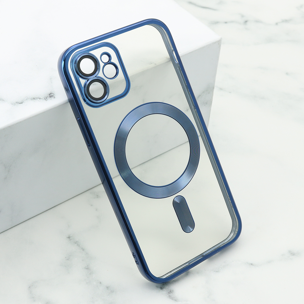 Futrola CAMERA PROTECT MagSafe za iPhone 12 (6.1) plava