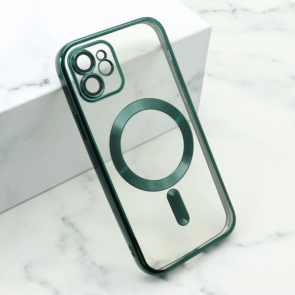 Futrola CAMERA PROTECT MagSafe za iPhone 12 (6.1) zelena