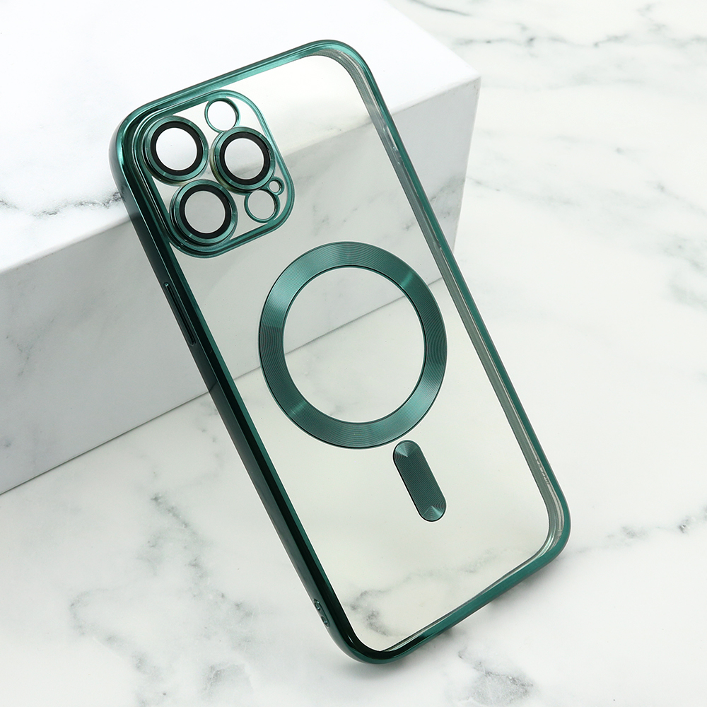 Futrola CAMERA PROTECT MagSafe za iPhone 13 Pro Max (6.7) zelena