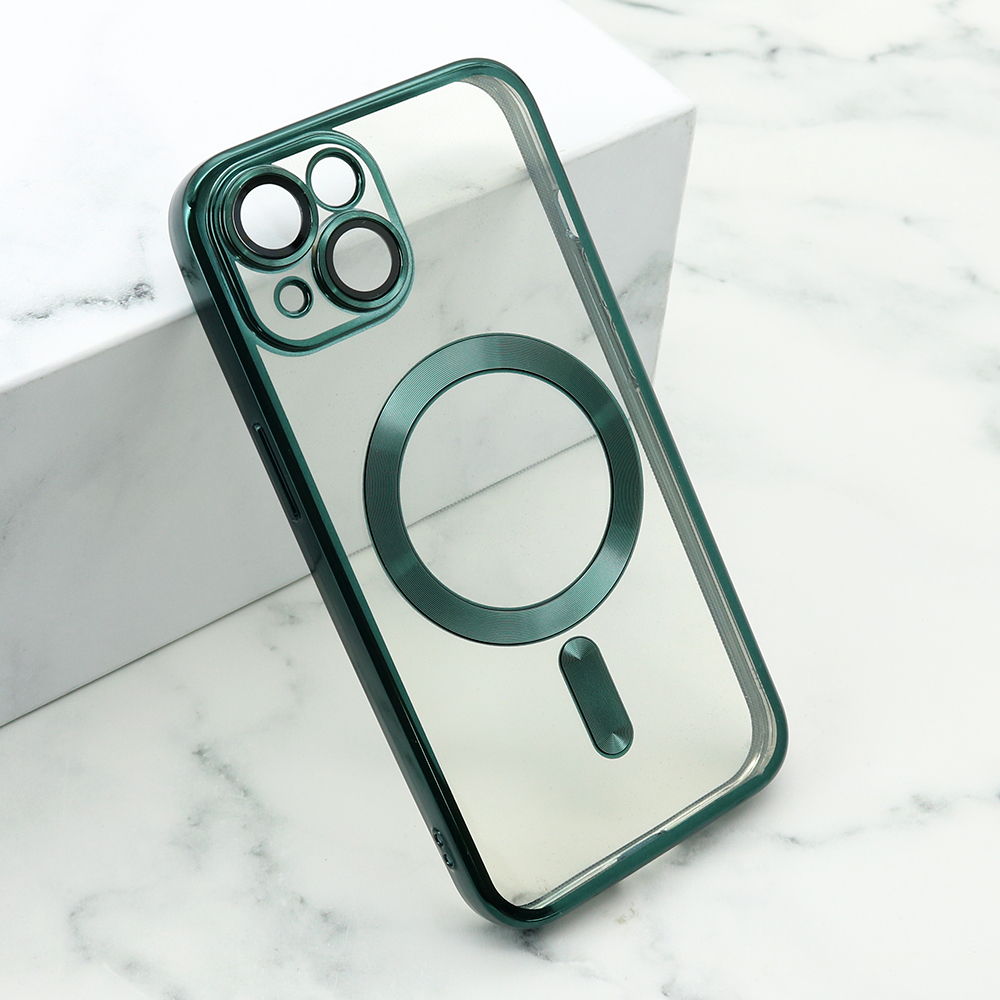 Futrola CAMERA PROTECT MagSafe za iPhone 15 (6.1) zelena