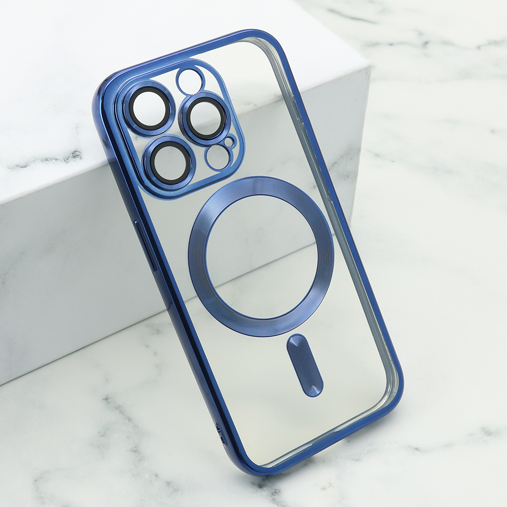 Futrola CAMERA PROTECT MagSafe za iPhone 15 Pro (6.1) plava