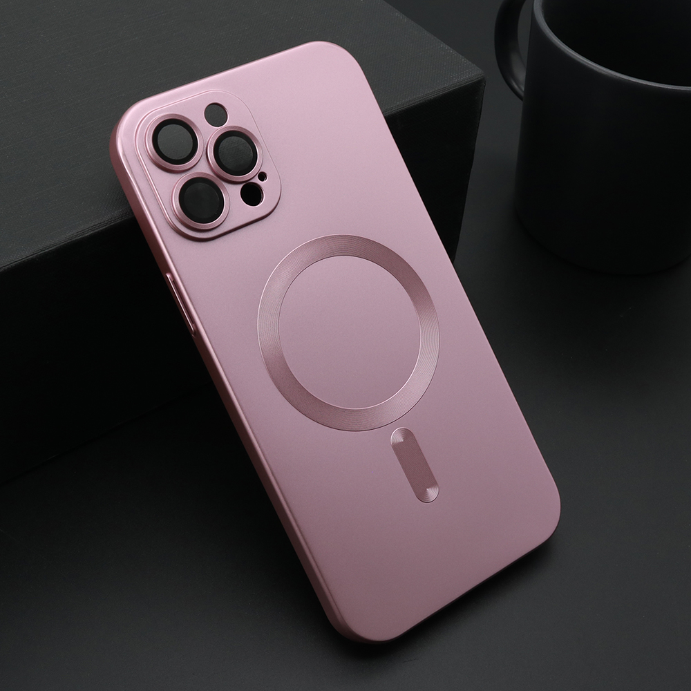 Futrola ELEGANT MAGSAFE za iPhone 12 Pro Max (6.7) roze