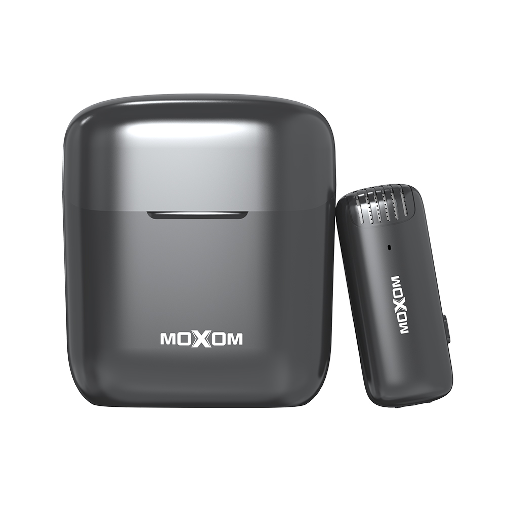 Mikrofon bluetooth Moxom MX-AX44 Lightning crni