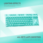 Tastatura Mehanicka Gaming Fantech MK856 RGB Maxfit 87 (Blue switch) Mint Edition