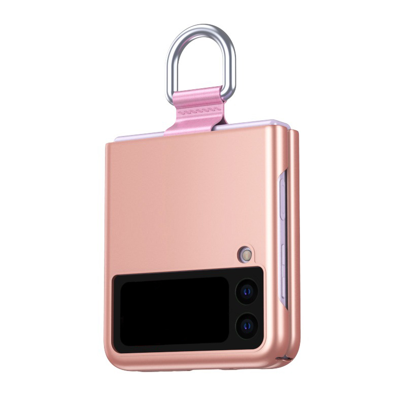 Futrola Elegant fold za Samsung F711B Galaxy Z Flip 3 roze